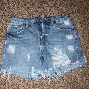 jean shorts